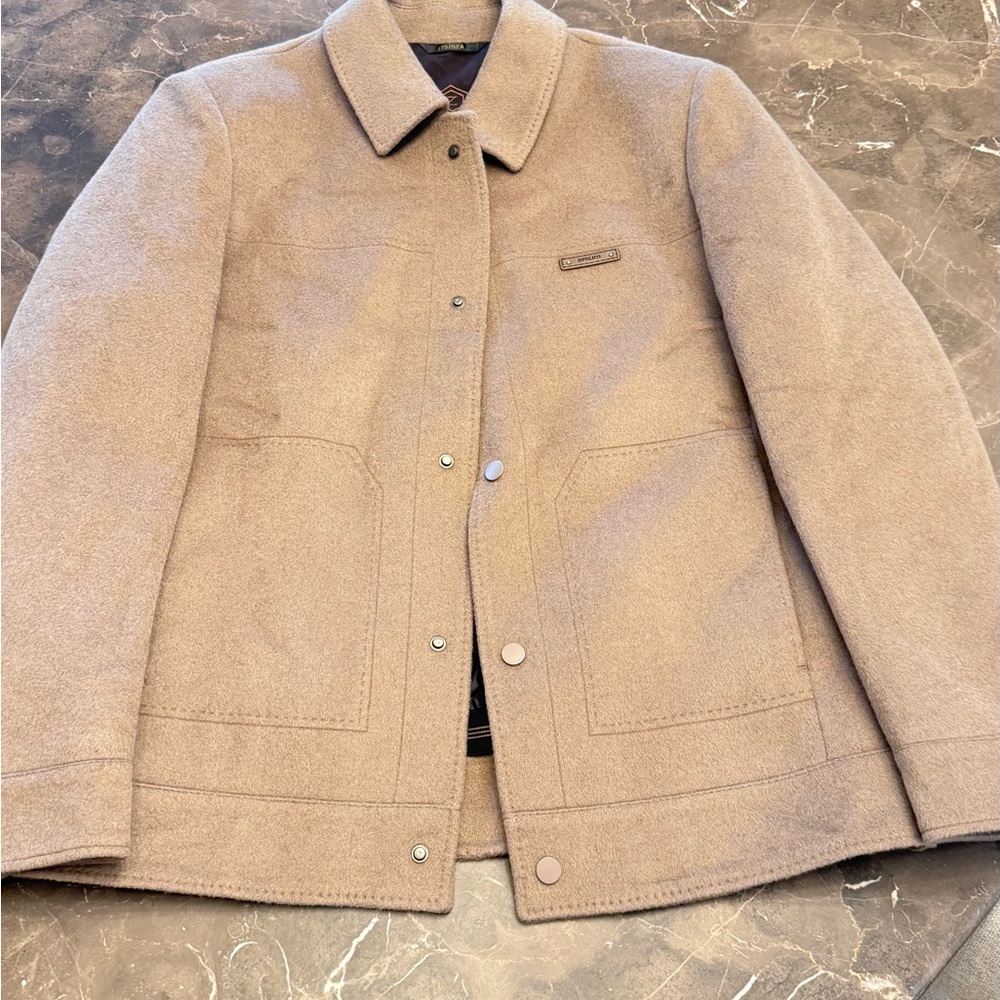 Men's Tan Pea Coat